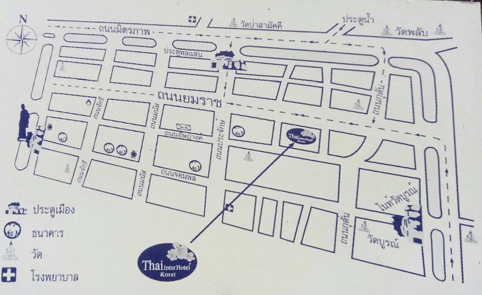 Thai Inter Korat Hotel 나콘라차시마 외부 사진
